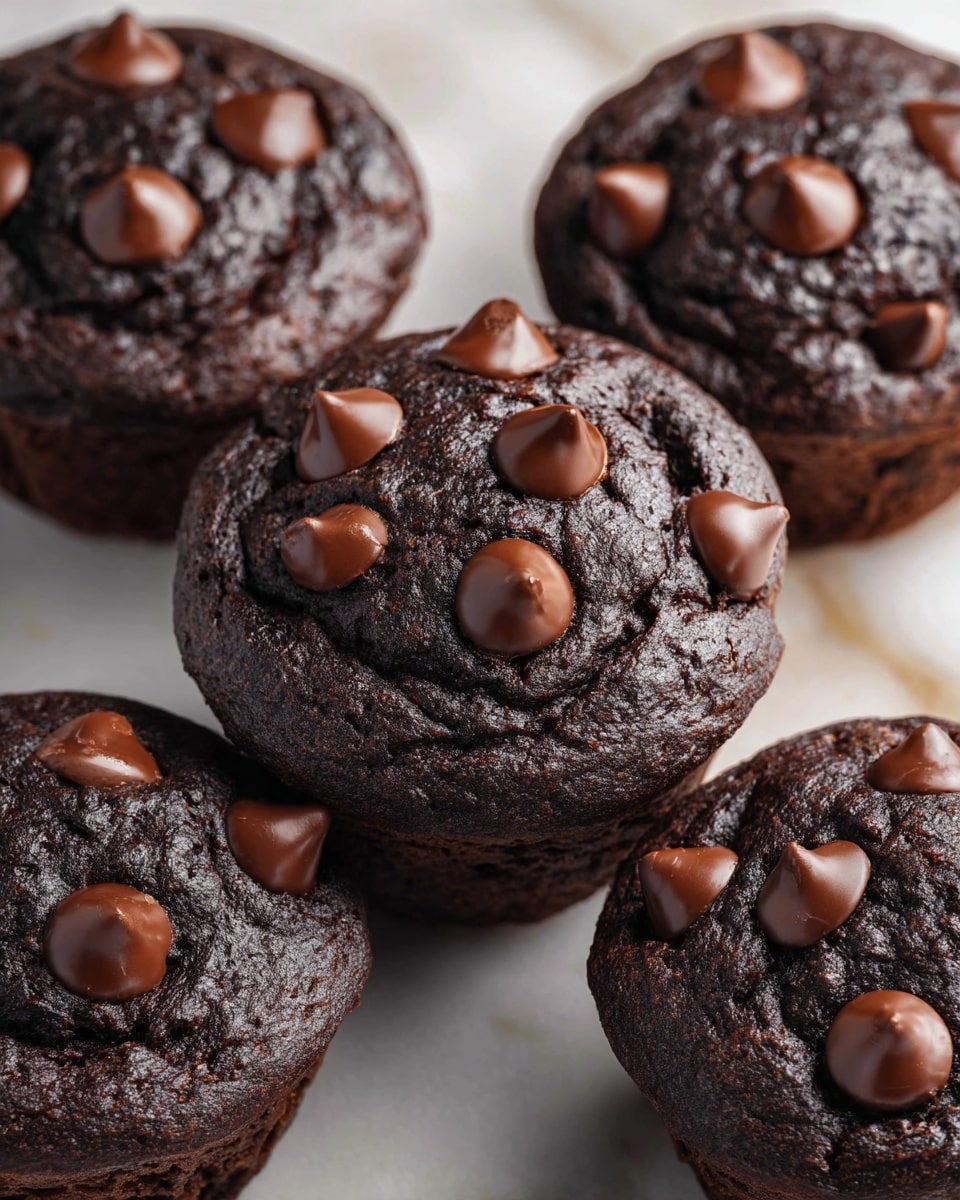 Chocolate Spinach Muffins Recipe
