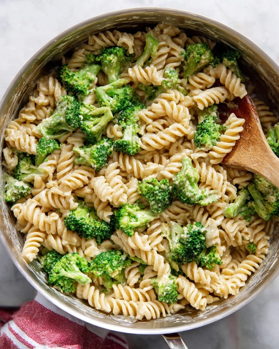 Creamy Vegan Broccoli Pasta with Cashew Milk Recipe