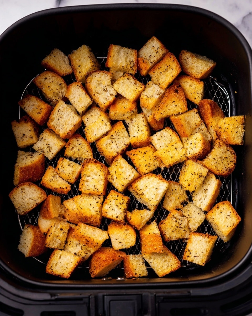 Air Fryer Croutons Recipe