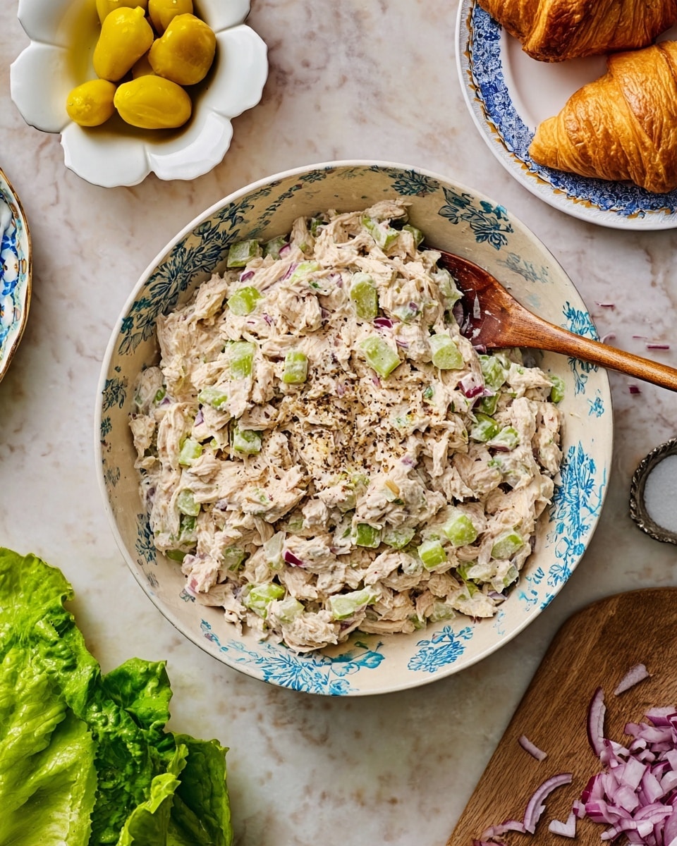 High Protein Pepperoncini Chicken Salad Recipe
