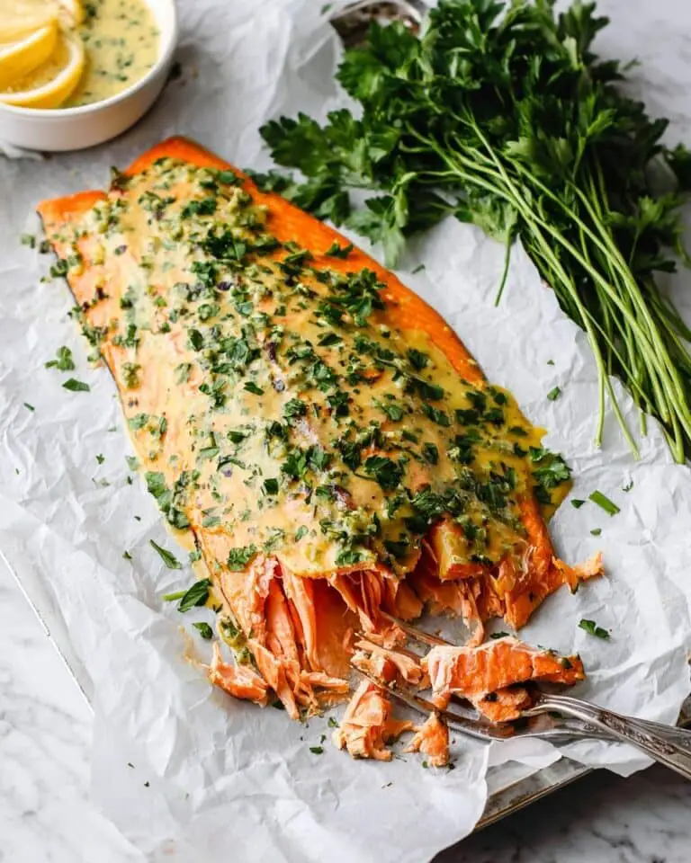 Dijon Baked Salmon Recipe