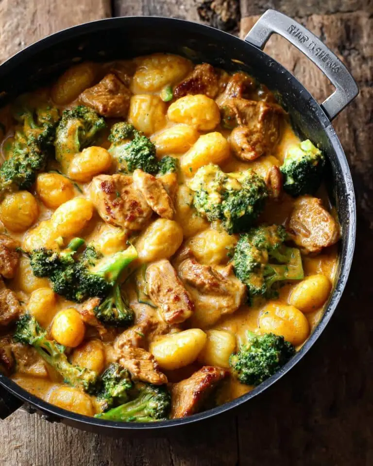 One-Skillet Chicken and Gnocchi Recipe