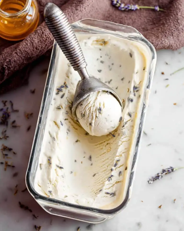 Lavender Honey Ice Cream Recipe