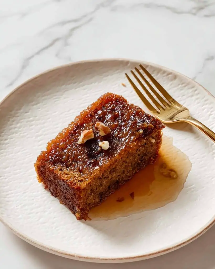 Greek Walnut Cake (Karithopita) Recipe