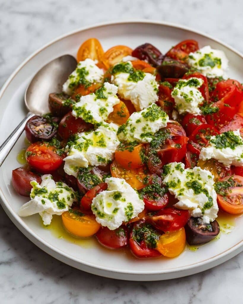 Peak-Summer Tomato & Mozzarella Salad in 15 Minutes Recipe
