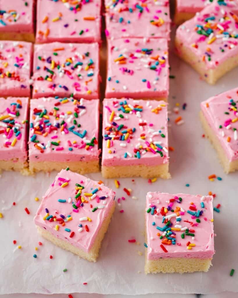 Sugar Cookie Bars Recipe