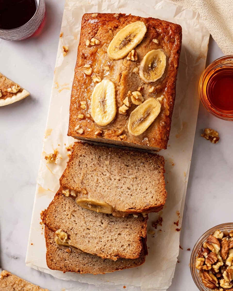Vegan Maple Banana Bread Recipe
