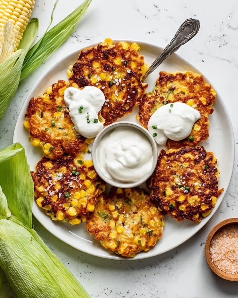 Easy Corn Fritters Recipe
