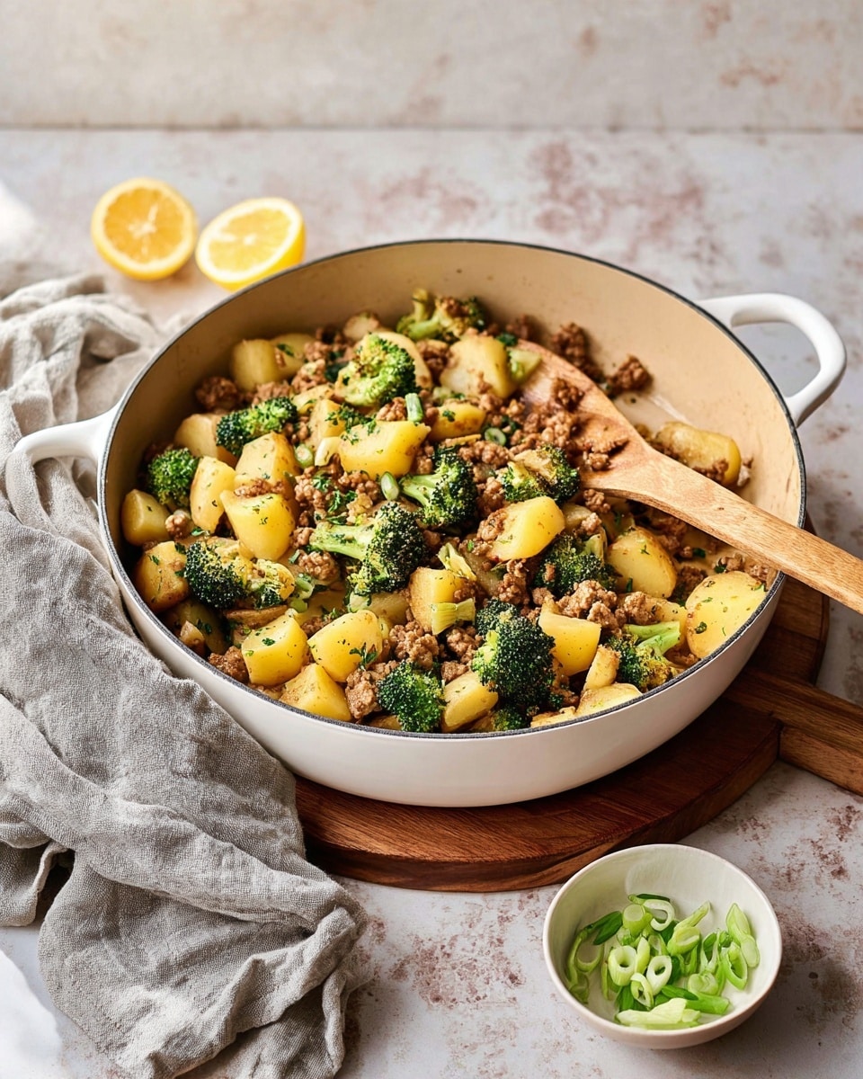Ground Turkey and Potatoes Skillet Recipe