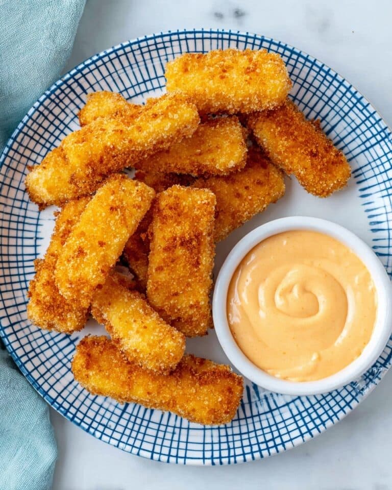 Crispy Halloumi Fries (Air Fryer, Pan Fry or Oven Baked) Recipe