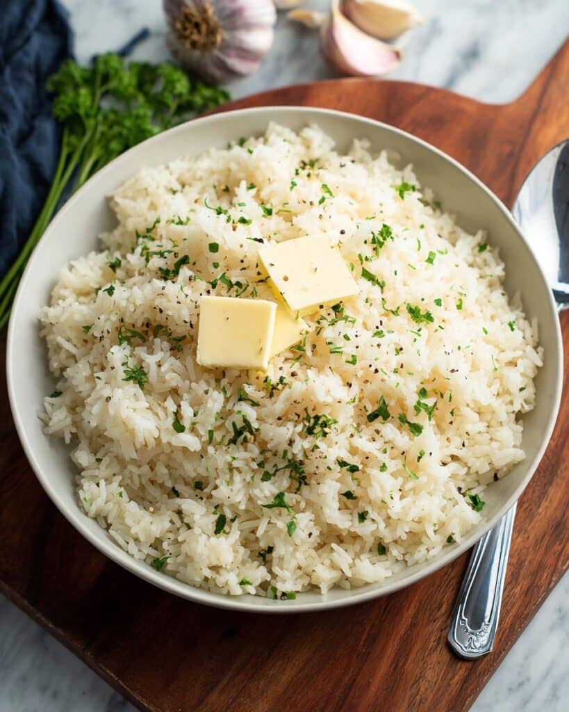 Garlic Butter Rice Recipe