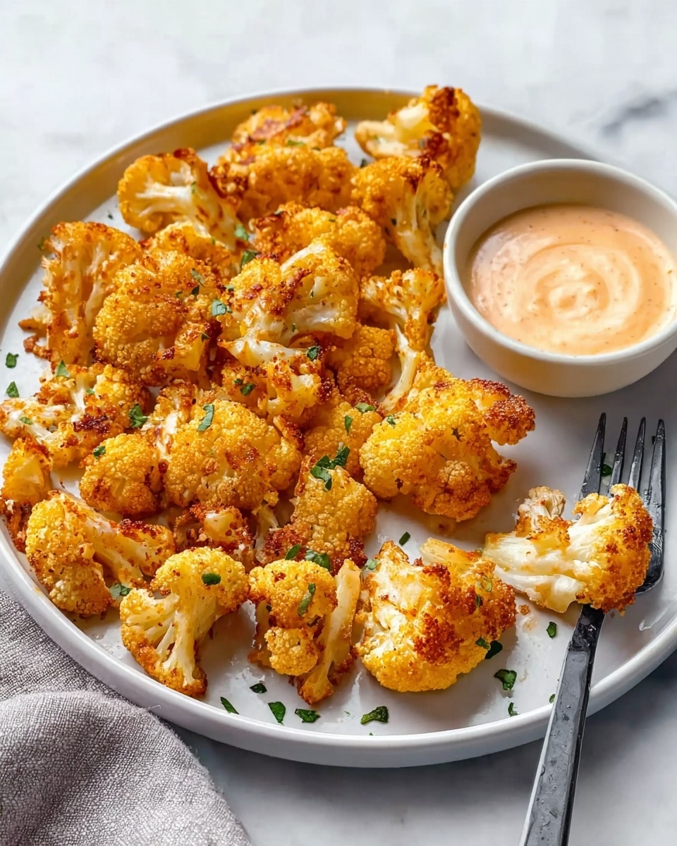 Crispy Air Fryer Cauliflower Without Breading Recipe