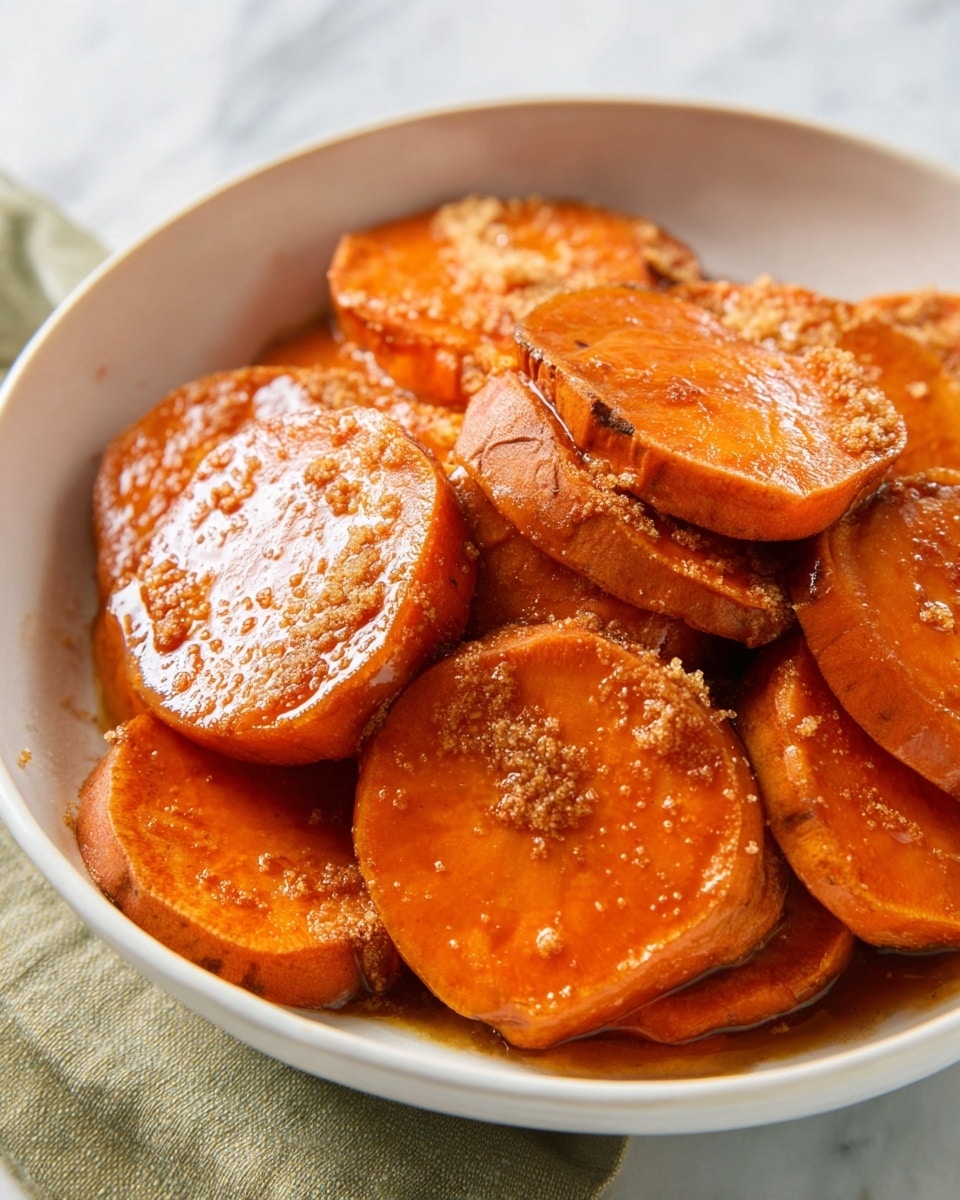 Crock Pot Glazed Sweet Potatoes Recipe
