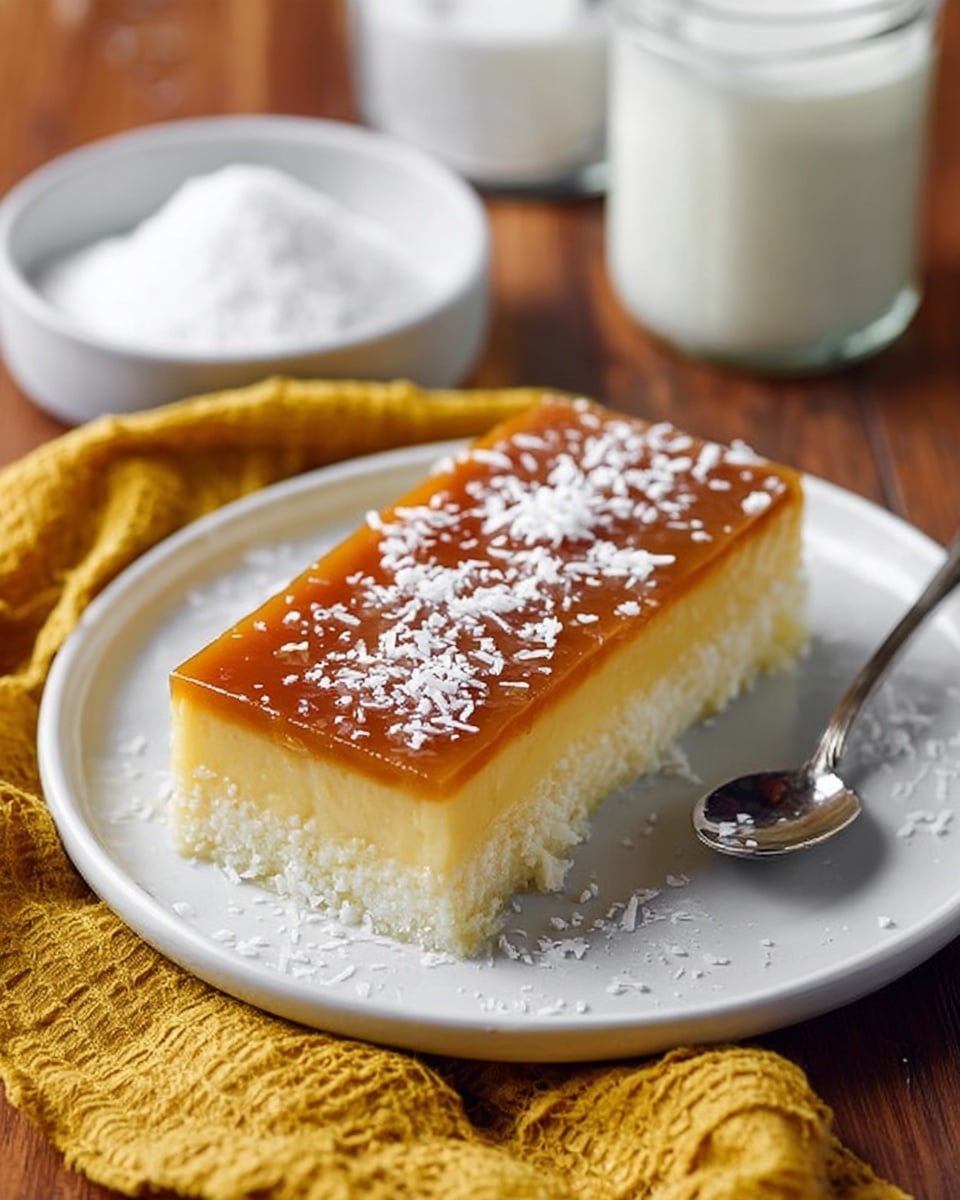 French Antilles Coconut Flan (Flan Coco) Recipe