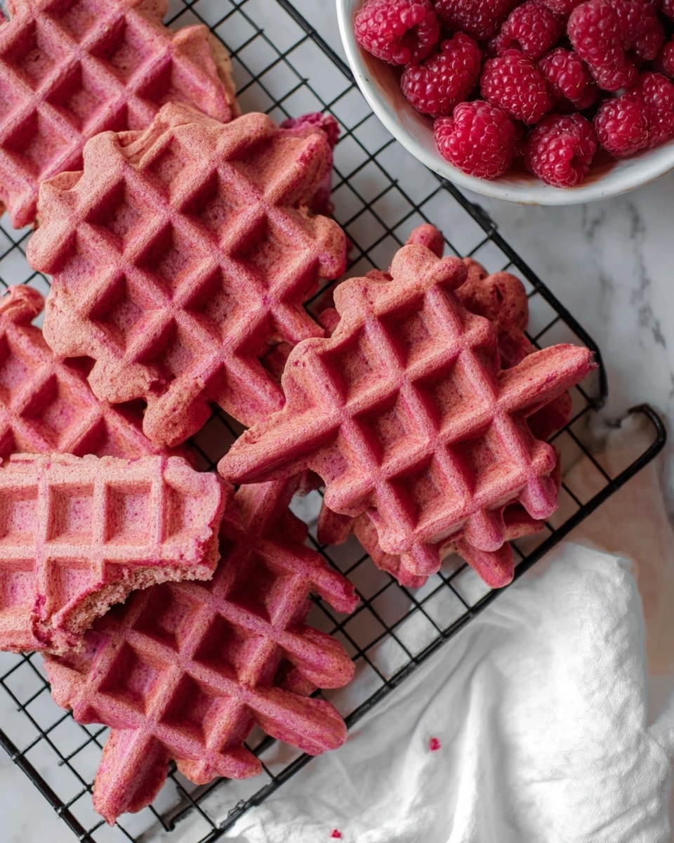 Beet Vegan Waffles Recipe