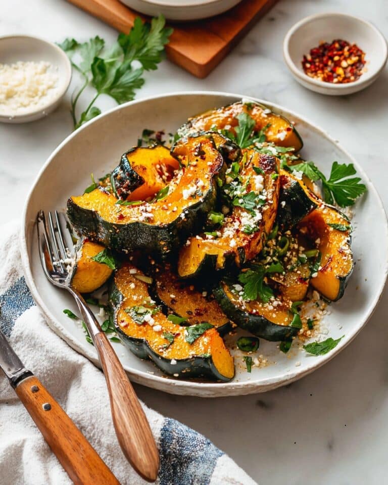Roasted Acorn Squash with Brown Butter Recipe