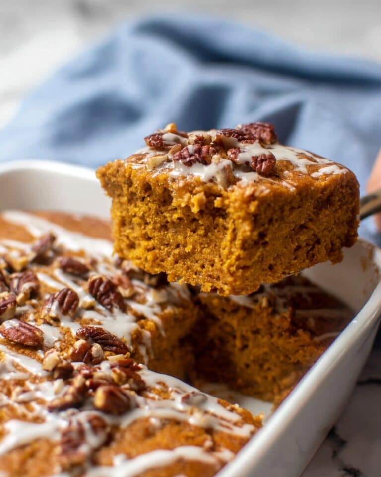 Vegan Pumpkin Baked Oatmeal Recipe