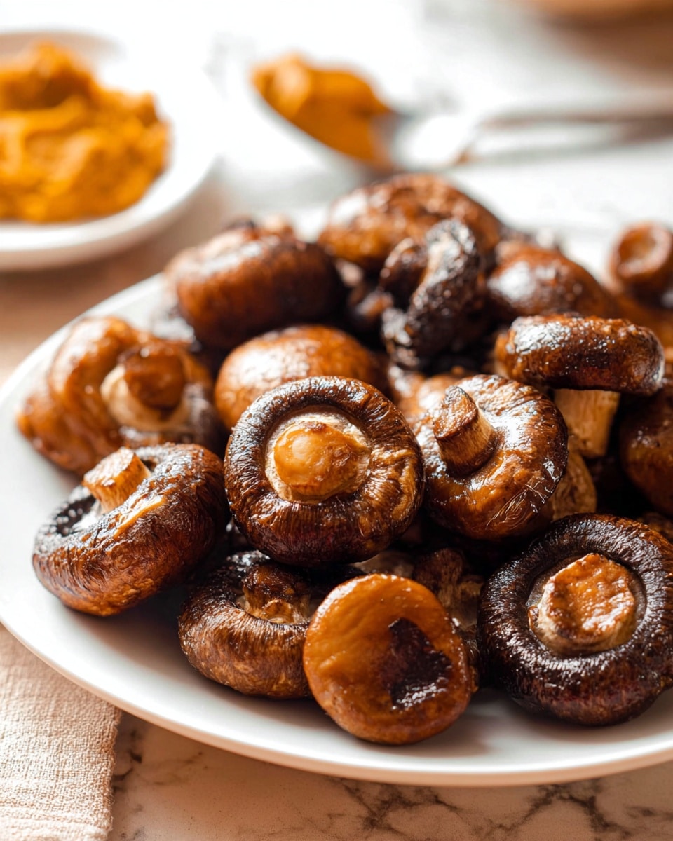 Garlic Butter Miso Mushrooms Recipe