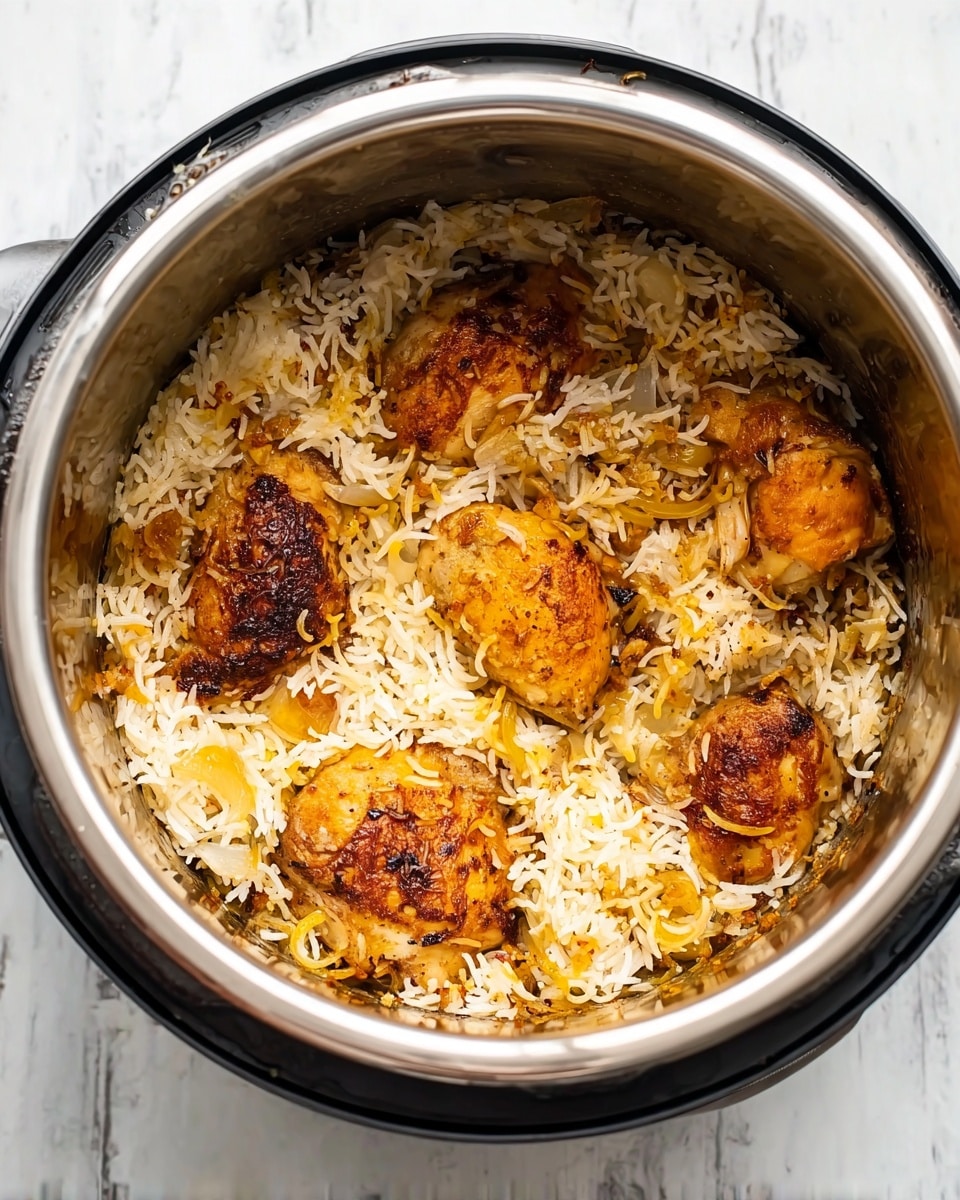 Instant Pot Chicken Thighs and Rice Recipe