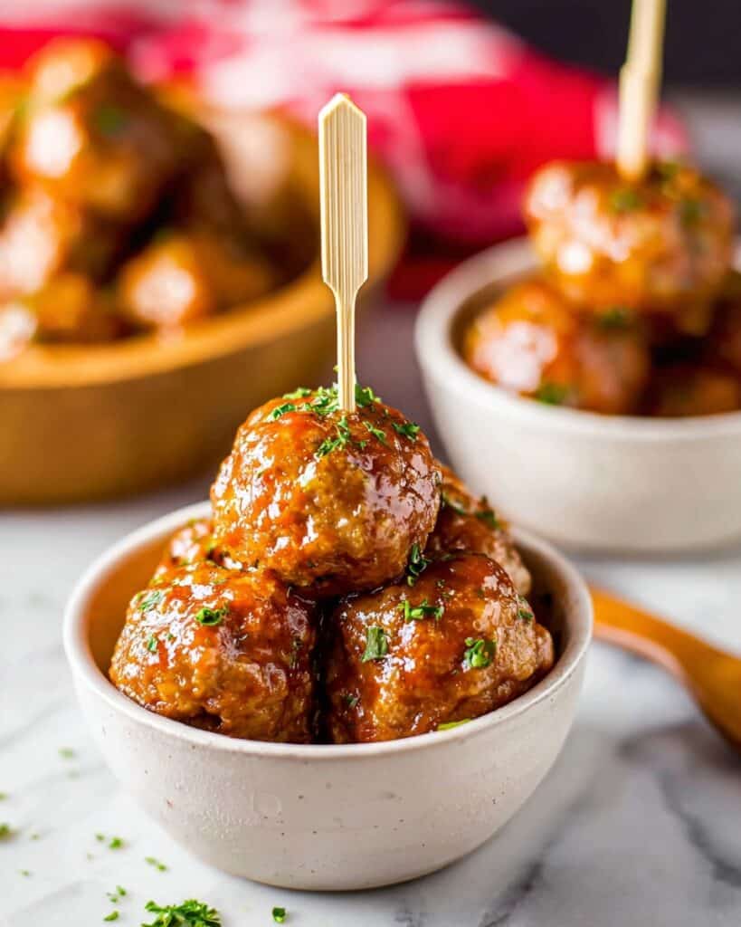 Air Fryer Firecracker Chicken Meatballs Recipe