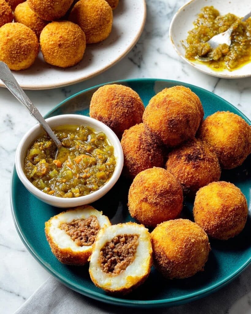 The Best Colombian Papas Rellenas (Meat Stuffed Potatoes) Recipe