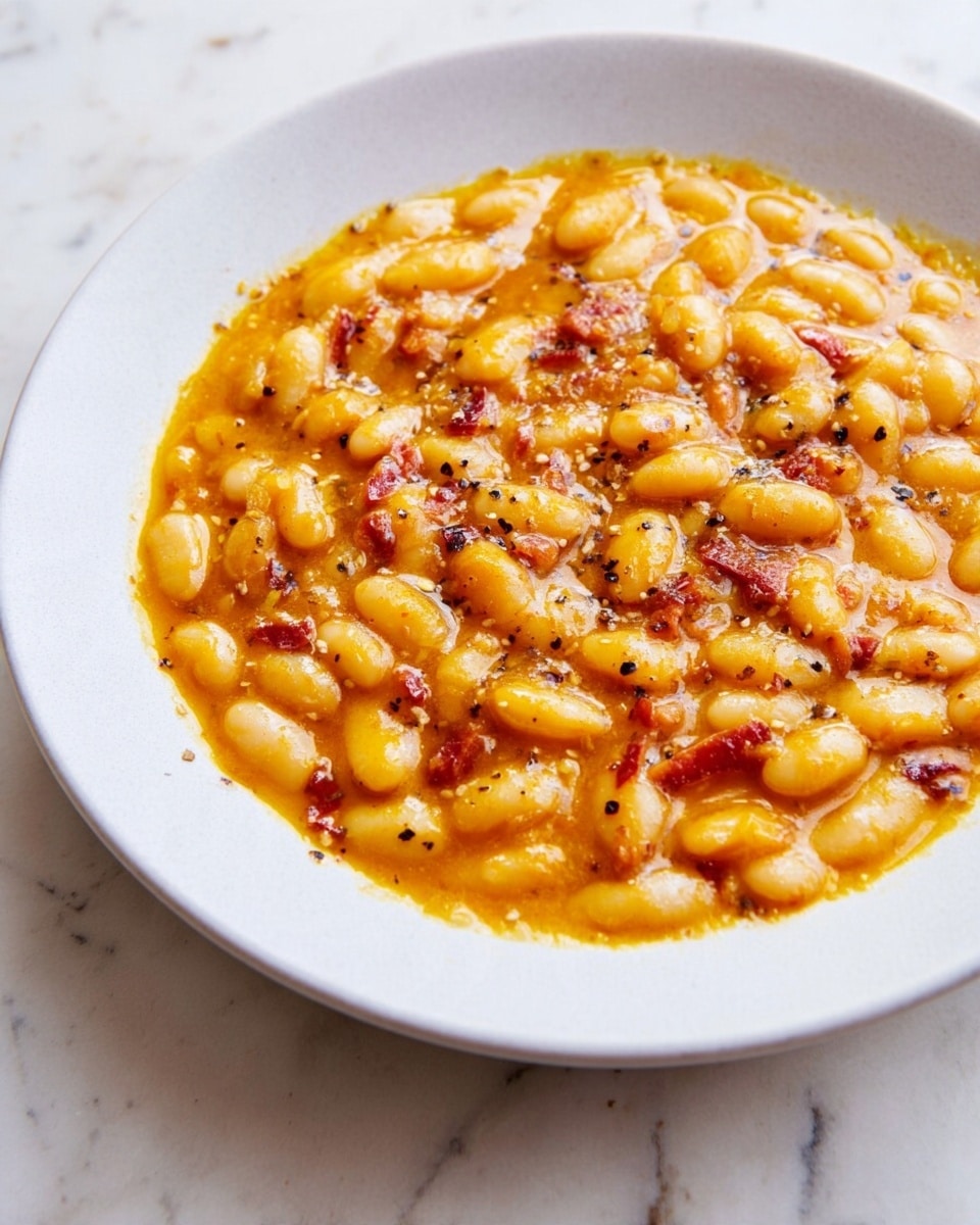 Creamy Coconut Butter Beans with Turmeric and Spices Recipe