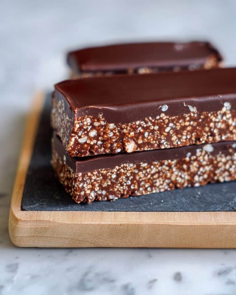 Crunchy Chocolate Quinoa Bars Recipe
