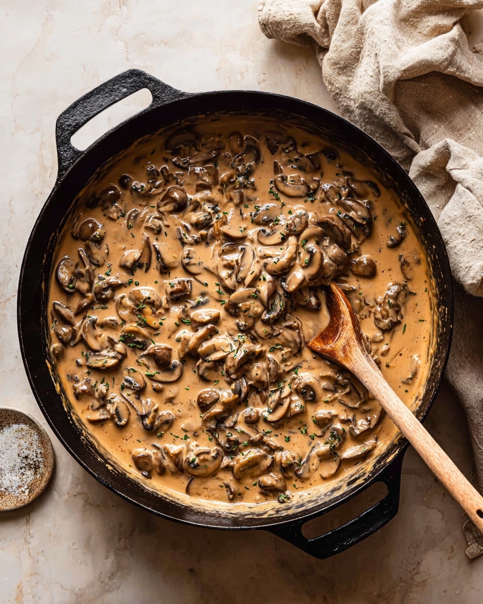 Creamy Mushroom Ragout Recipe